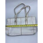 Kenneth Cole White Large Leather Shoulder Bag Photo 2