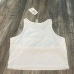 Zoozatz College Corner Michigan State University White Crop Tank Large NEW Photo 2