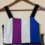 Rachel Roy RACHEL  Massima Multicolor Block Tank XS Photo 4