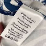 RipSkirt Sleep Shirt Tropical Palms Navy Size XL/XXL Bamboo Cotton Loungewear Blue Photo 8