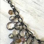 Loft  multi crystal bead statement necklace Photo 8