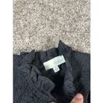 Pinch All That You Are Black Ruffled Smocked Dress Drop Waist Pockets Women’s S Photo 5