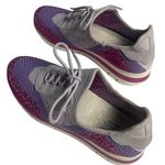 SOUL Naturalizer Women‎ Charlie Knit Sneaker Size 9M Purple Photo 3