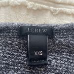 J.Crew  Cotton Charcoal Gray Henley Knit Pullover Top XXS Photo 4