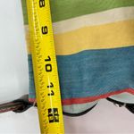 Fossil  striped braided handle shoulder bag colorful magnetic closure casual Photo 10