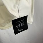 Lulus NWT  Fabulous Romance One-Shoulder Feather Mini Dress in White Size Small Photo 6