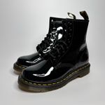 Dr. Martens  1460 Patent Leather 8 Eye Boot in Black Photo 4