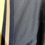 Ultracor  Ultra High Rise Leggings Perforated Side Panel Pink Stripe Navy Small Photo 1