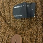 ASOS  Design Knitted Button Down Vest Dress Textured Stitch Womens Size Small Photo 3