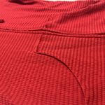 Energie Y2K Red Teen  Medium Zip Up Hoodie W 3/4 Sleeves Photo 3