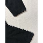 Hanna Andersson Women's Sweater Dress Black Small Combed Cotton 3/4 Sleeve Photo 2