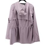 32 Degrees Heat NEW 32‎ Degrees Heathered Lavender Women's Gray Hooded Rain Jacket Size L Photo 4