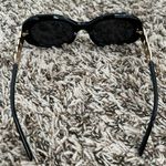 Frame Black Round  Chain Sunglasses Photo 4