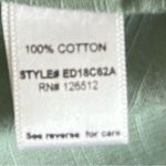 Aratta Silent Journey Embroidered Beaded Sage Green Blouse Top size medium Photo 5