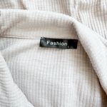 Fashion Brand Long Sleeve Quarter Button Up  Photo 4