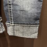 Angels Jeans Blue Ankle Cropped Denim with Whiskering, Size 7 Photo 3