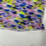 Tanya Taylor  Shirt Womens X Small‎ Blue Purple Green Adonica Mock Neck Cropped Photo 9