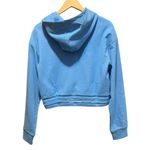 Zyia  NWT Blue Uppercut Crop Hoodie size Medium Photo 10