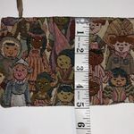 Colorful Tapestry Clutch Whimsical Design
Tan Interior Super Fun Unique Pattern Brown Photo 6