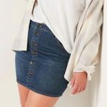 Old Navy  High-Rise Denim Skirt Medium Wash Scottie 4 Photo 0