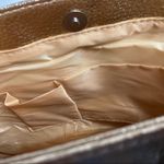 CHI, Gold Tote bag, 11X5X15, Magnetic‎ Closure with inside pockets and zipper Photo 2