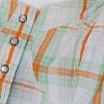 Harley Davidson Y2K Bustier Pearl Snap Plaid Tank Top Photo 5