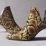 ZARA Snake Print Ankle Bootie Photo 6