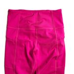 Zyia Light N Tight Crop  Capri Legging Hot Pink Photo 2
