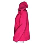 Loft Sweatshirt Womens Small Pink Fluffy Fleece Hoodie Cozy Casual Loungewear Photo 2