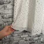 1. State EUC  White Eyelet A-Line Skirt Size Small with Tags Photo 5