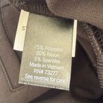 Vera Wang Simply Vera  Black Straight Pants Elastic Waist Size XL Photo 5