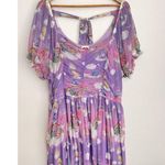 Care Bears Characters In The Clouds Dress Plus Size Puff Sleeves Pastel Rainbow Photo 3