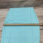 US Allfy Fashion Women's Azure Blue Slim Fit Midi T Shirt Dress Size Large New Photo 7