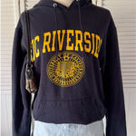 Champion UC Riverside University Logo Black Hoodie Sweatshirt Photo 0
