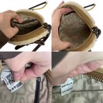 UGG  Sheepskin Crossbody Bag with Leather and Chain Strap Bow Tan Suede Small Photo 11