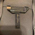 BCBGMAXAZRIA Simone Dark Olive Gray Bandage Bodycon Mini Skirt Size Large Photo 26