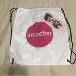 Ambetter cinch sack and sunglasses NWOT Pink Photo 0