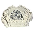 MARVEL COWBOY Ruby Mountain Buckaroo Sweatshirt Cream Color Womens Size Large Photo 3
