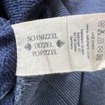 Naketano El Chapo Knows Hoodie Dress L Women Vintage Blue Cowl Neck Owl Logo Photo 4