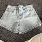 Abercrombie & Fitch Abercrombie Jean Shorts High-Rise Mom Photo 0