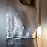 wilson's leather Vintage Moda International Black Quilted Leather Jacket Size Medium Photo 3