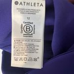 Athleta  Glacier Skinny Pants Womens 12 Purple Zip Pocket Athleisure Ski Outdoor Photo 6