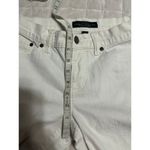 LRL Lauren Jeans Co. White Denim Women's Size 4 Stretch Straight Leg Polo RL Photo 6