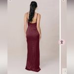 NWT Revelry Rava Satin Dress in Cabernet Size 14 Photo 1