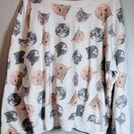 Wound Up COPY - Oversized Cat Print Sweatshirt size Large Photo 0