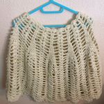 Handmade  Greencrochet top with button  Photo 2