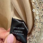 Calvin Tran Revolve Sequin Romper Gold Photo 2