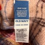 Old Navy Pink and Blue Plaid Scarf Photo 1