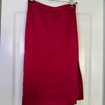 Guess by Marciano  Red Pencil Skirt with Slit Size 2 NWT Photo 2
