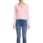 No Boundaries  Cropped Double Button Jeans Size 11 Photo 1